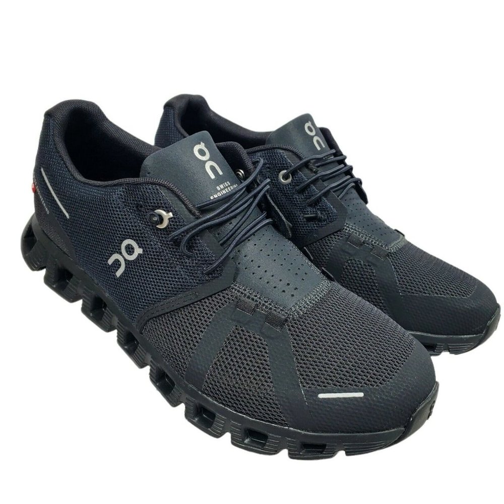 ON Women's Size 9 Black On Cloud 5 Running Shoes Sneakers